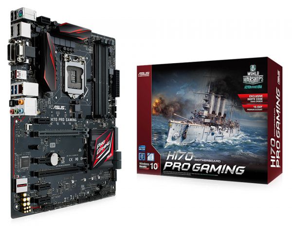 Материнская плата ASUS H170 PRO GAMING