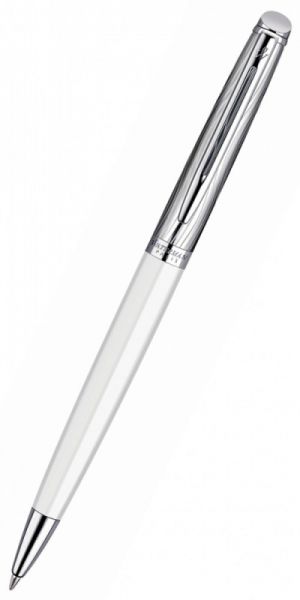 Шариковая ручка WATERMAN Hemisphere Deluxe (S0921310) White CT (M) чернила: синий нержавеющая сталь блестящий хром